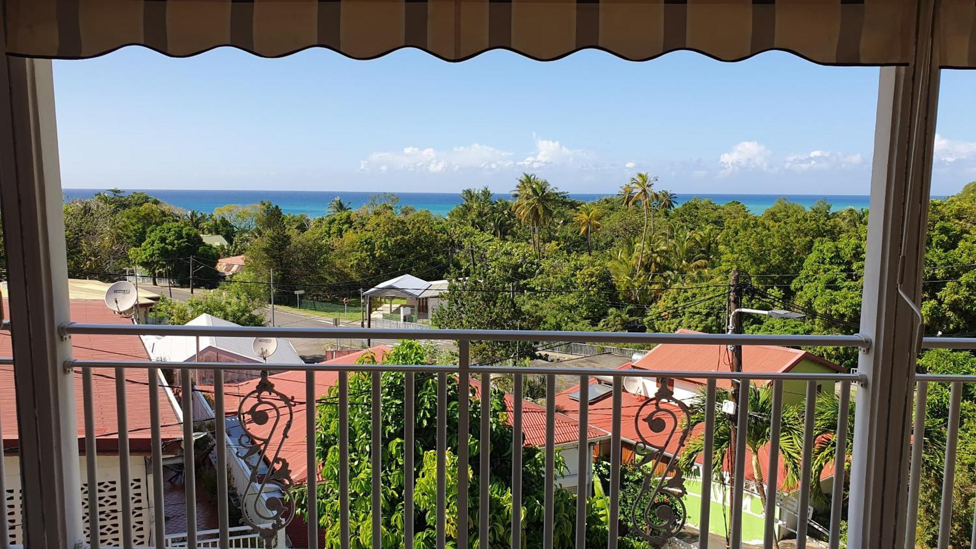 A Deux Pas De La Plage, La Perle! Vue Panoramique Villa Deshaies Eksteriør billede
