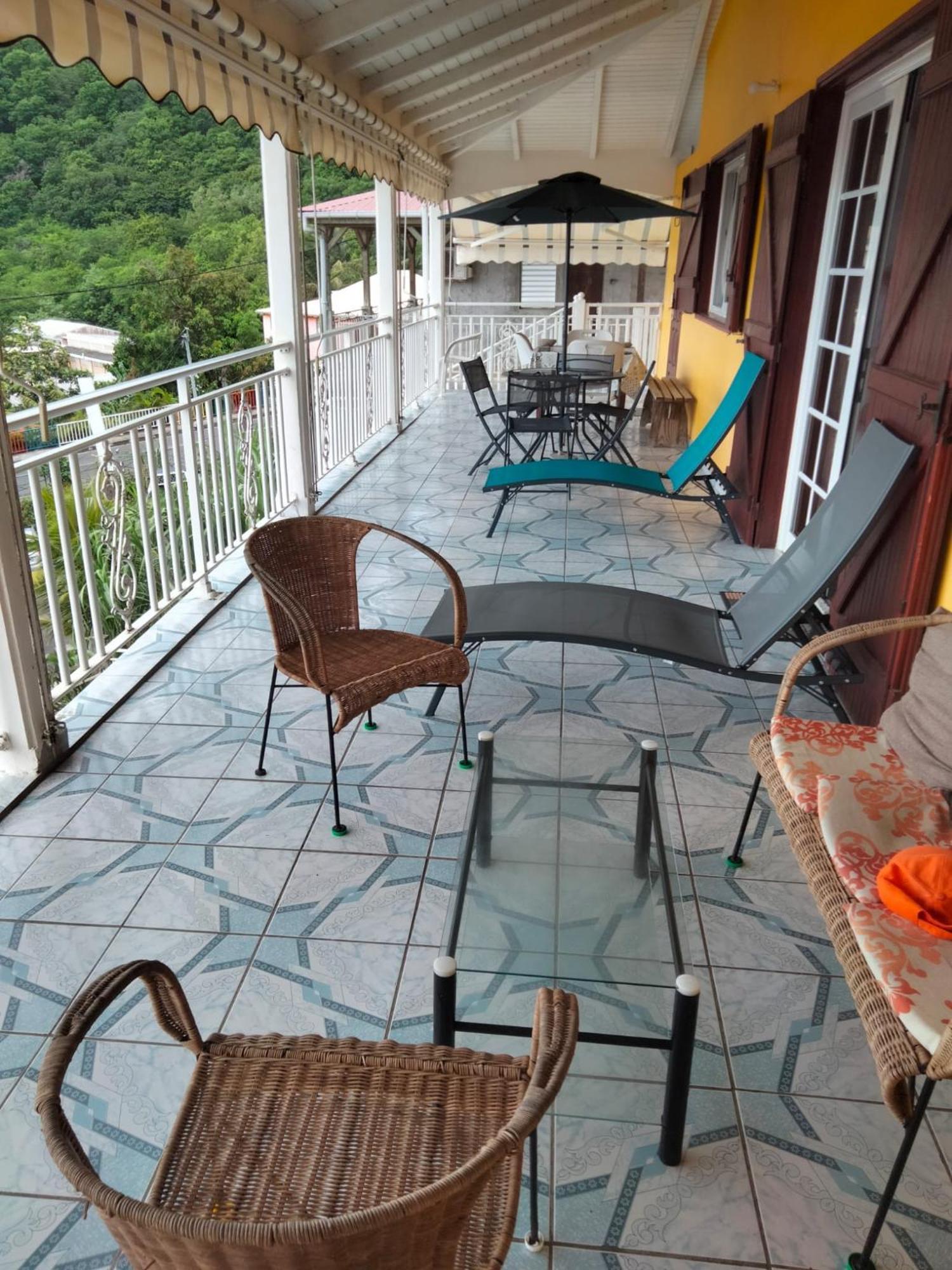 A Deux Pas De La Plage, La Perle! Vue Panoramique Villa Deshaies Eksteriør billede